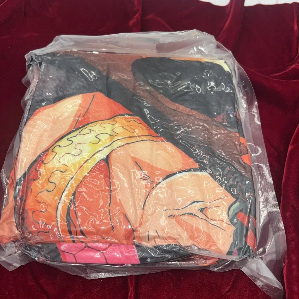 Anime Fleece Plush Throw Blanket 51'' X40''.  100 cm x 130‎ cm New in shrink rap